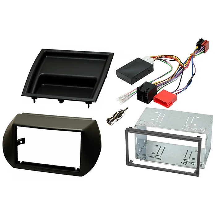 InCarTec FK-369 Fiat Complete Double DIN Stereo Upgrade Fitting Kit