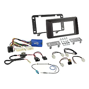Dacia Duster 2021> Car Radio Double Din Fascia, Steering Wheel Control, Antenna Adaptor Fitting Kit