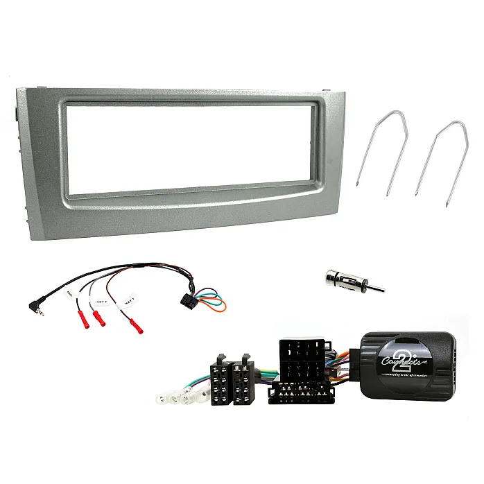 Connects2 CTKFT01 - Fiat Grande Punto Anthracite Metallic Single DIN Fascia Fitting Kit
