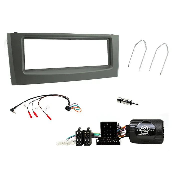 Connects2 CTKFT06 - Fiat Grande Punto 2005-2018 Car Stereo Matt Black Fascia Fitting Kit 