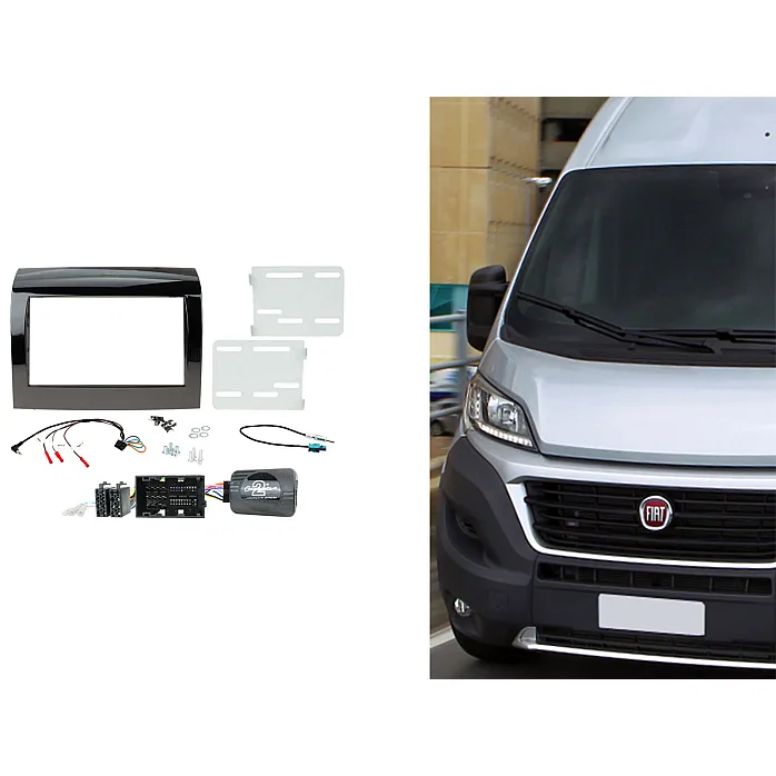 Connects2 CTKFT10 - Fiat Ducato 2014-2021 Double Din Car Stereo Fitting Kit