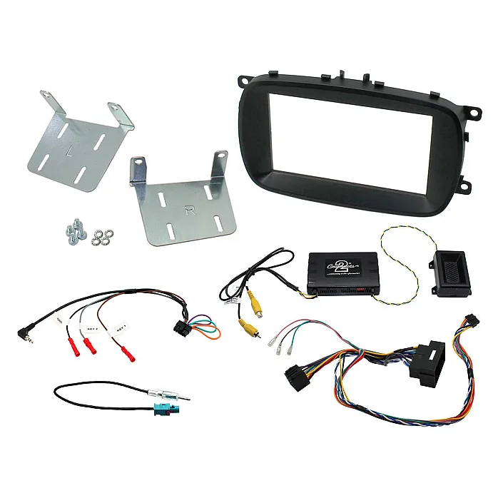 Connects2 CTKFT13 Fiat 500X 2015 - 2021 Double Din Car Stereo Fascia Fitting Kit