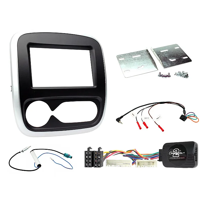 CTKFT24 Fiat Talento 2017 Onwards Double Din Car Stereo Fascia Fitting Kit