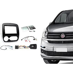 CTKFT24 Fiat Talento 2017 Onwards Double Din Car Stereo Fascia Fitting Kit