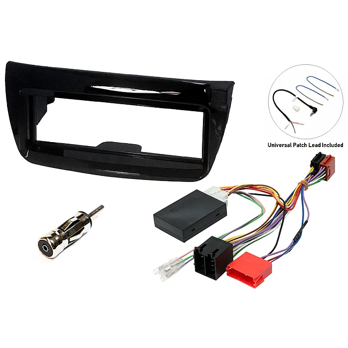 InCarTec FK-382 Fiat Doblo Single Din Stereo Fascia Fitting Kit