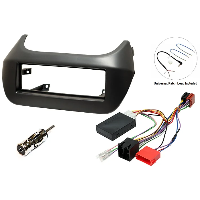 InCarTec FK-393 Fiat Fiorino Single Din Car Stereo Fitting Kit