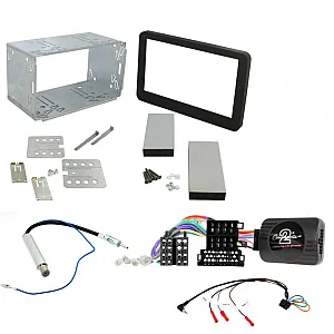 Alfa Romeo 159, Brera, Spider with Factory NAV Double DIN Stereo Upgrade Fitting Kit