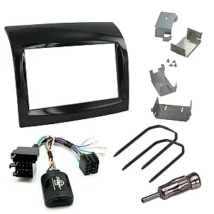 Fiat Ducato Euro Model 2011-2014 Double Din Car Stereo Fascia Fitting Kit