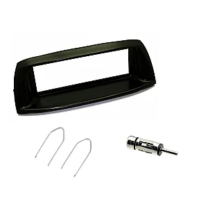 Fiat Punto 1999-2007 Black Single Din Fascia Facia Adaptor Fitting Kit