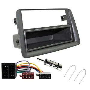 Fiat Panda 2003-2012 Car Stereo Single Din Fascia ISO & Aerial Fitting Kit