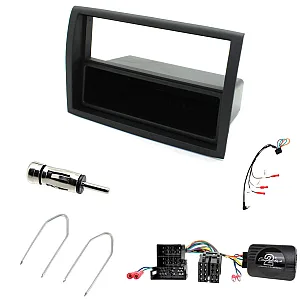 Fiat Ducato 2015 - 2020 Single Din Stereo Fascia / Steering / Antenna Fitting Kit