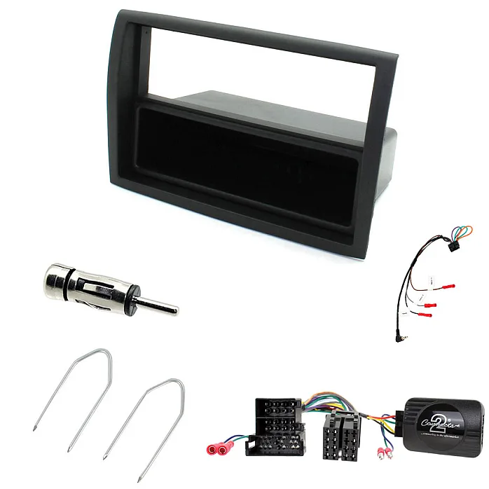 Fiat Ducato 2015 - 2020 Single Din Stereo Fascia / Steering / Antenna Fitting Kit