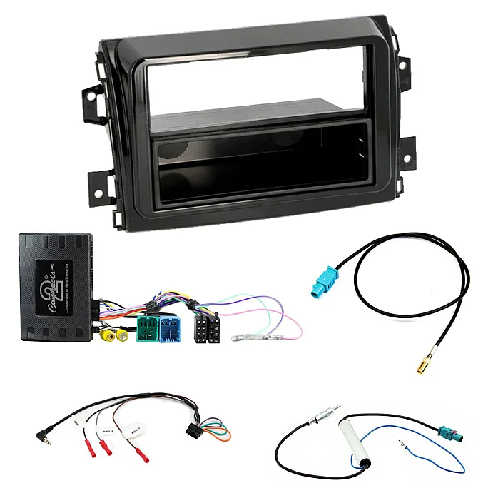 Fiat Ducato 8 Series with Glossy 7" UCONNECT Single Din Fascia / Info Adapter / Antenna Kit