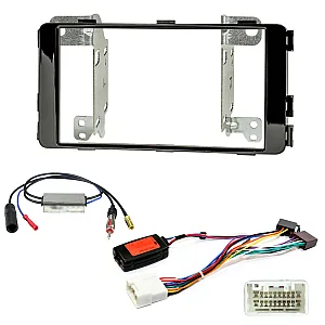 Fiat Fullback 2016 - 2019 Double Din Fascia / Steering / DAB / FM Fitting Kit