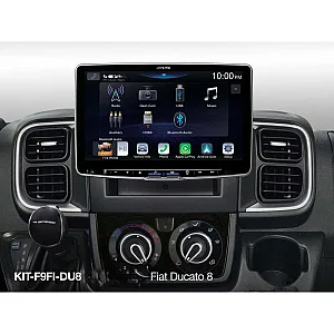 Alpine KIT-F9FI-DU8 Fiat Ducato 8 Car Stereo Installation Kit for iLX-F115D, iLX-F905D, iLX-F903D, INE-F904D and INE-F904DC