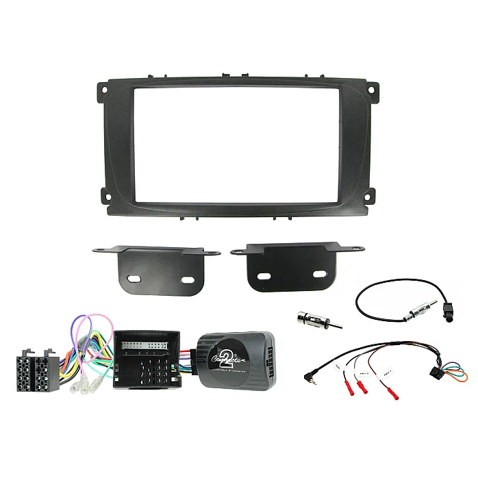 Connects2 CTKFD24 - Ford Focus, Mondeo, S-Max Double Din Car Stereo Fitting Kit Black