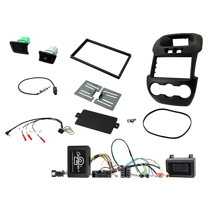 CTKFD37 Ford Ranger  2012 - 2016 Double Din Car Stereo Fascia Fitting Kit