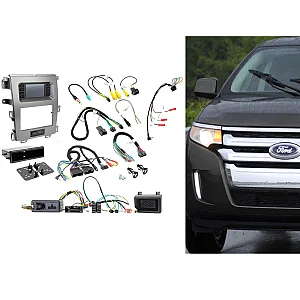 CTKFD45 Ford Edge Charcoal Single / Double Din Car CD Stereo Fascia Fitting Kit