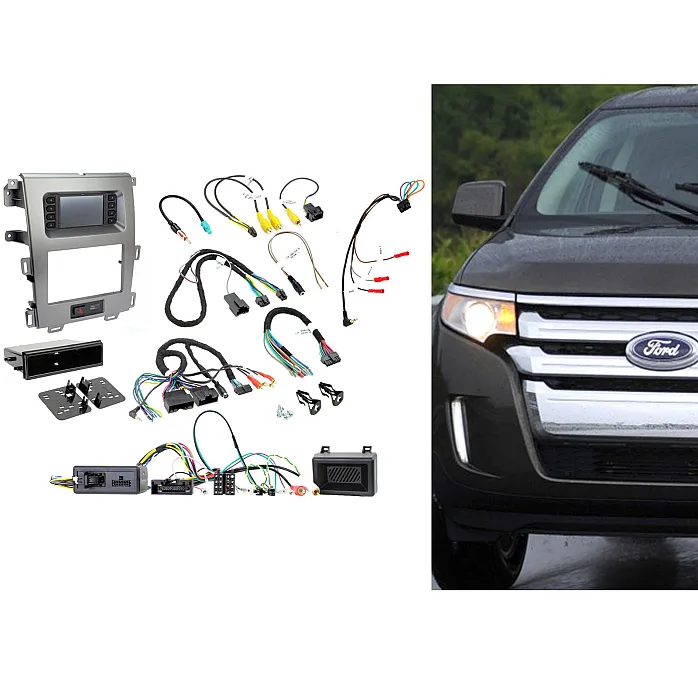 CTKFD45 Ford Edge Charcoal Single / Double Din Car CD Stereo Fascia Fitting Kit