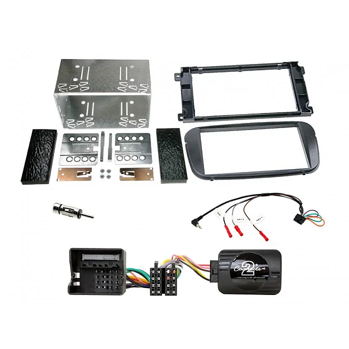 CTKFD53 Ford Focus, Mondeo Black Double Din Car CD Stereo Fascia Fitting Kit