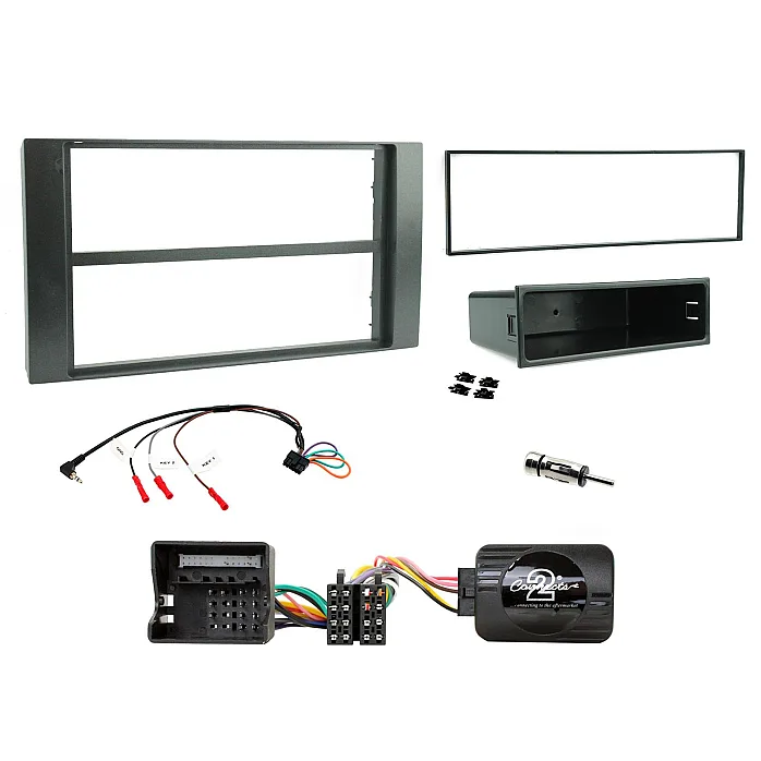 CTKFD56 Ford Focus 2004 - 2007 Black Single Din Car CD Stereo Fascia Fitting Kit