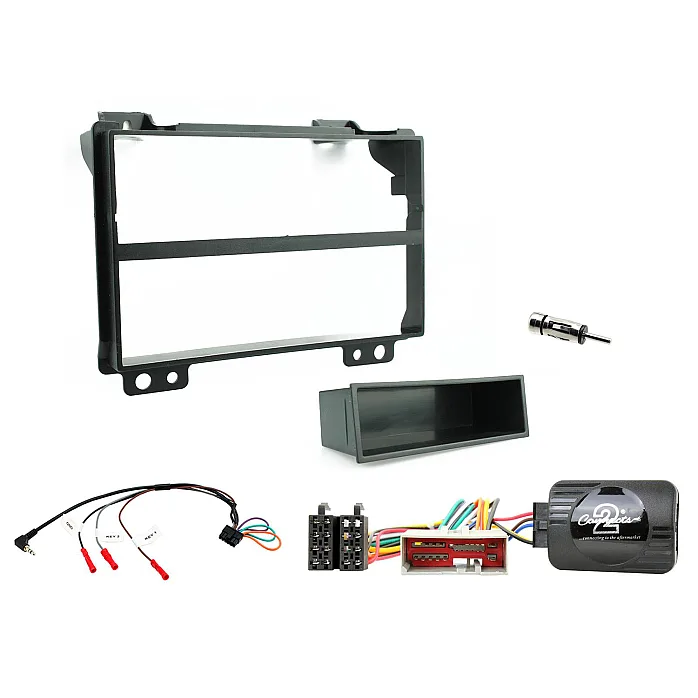 CTKFD59 Ford Fiesta 2001-2005 Single Din Car Stereo Black Fascia Fitting Kit