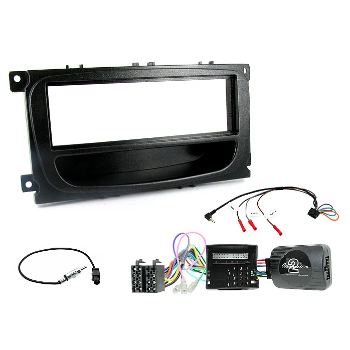 CTKFD61 Ford Focus, Mondeo Black Single Din Car Stereo Fascia Fitting Kit