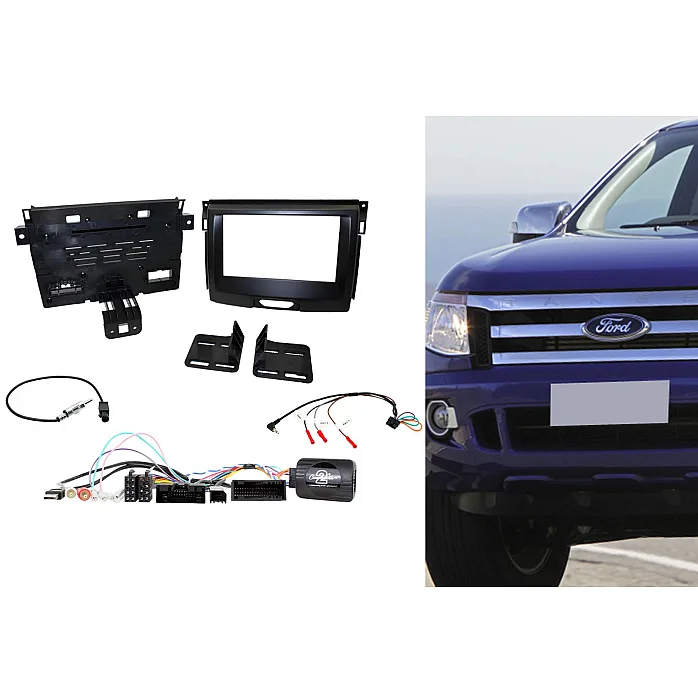 CTKFD65 Ford Ranger, Everest Double Din Car CD Stereo Fascia Fitting Kit
