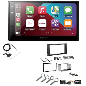 Ford Focus, Fiesta Pioneer 6.8" Bluetooth Apple CarPlay DAB Stereo Upgrade Kit