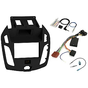 InCarTec FK-936/2 Ford Transit Connect Double Din Fitting Kit Black (WITHOUT DISPLAY)