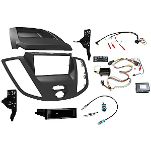 InCarTec FK-968/2 Ford Transit Double Din Stereo Fitting Kit, With Display