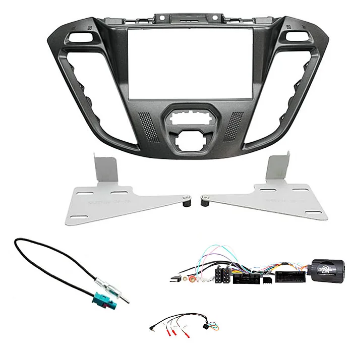 Ford Transit Custom Euro 6 2012 - 2018 Pegasus With Colour Top Display Double Din Fitting Kit