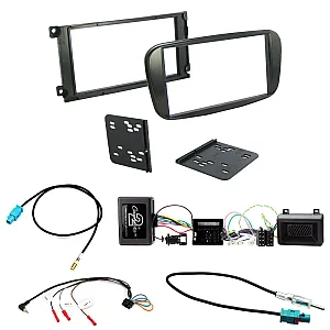 Ford S-Max (2011-2014) with Parking Sensors Double Din Fascia / Steering / FM+DAB Antenna Adaptor