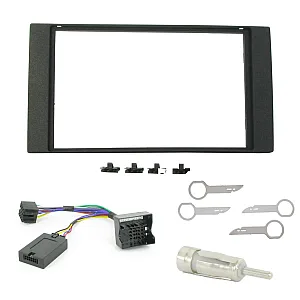 Ford Fiesta, Focus, C Max, Galaxy, S-Max, Transit Double Din Stereo Fascia Fitting Kit