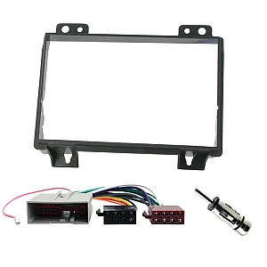 Ford Fiesta, Fusion Double Din Car Stereo Fascia Wiring Aerial Fitting Kit