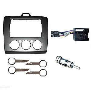 Ford Focus (2005 - 2007) Double Din Car Stereo Fascia Panel Fitting Kit