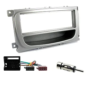 Ford Mondeo, Focus, S-Max, Galaxy Car Stereo Single Din Fascia Panel Fitting Kit