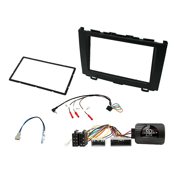 Connects2 CTKHD04 - Honda CR-V 2007-2011 Double Din Stereo Black Fascia Fitting Kit