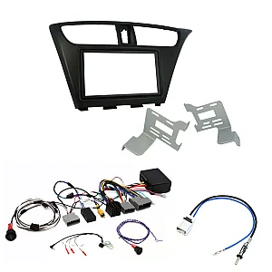 Honda Civic 9th Gen 2012 - 2017 with Honda Connect Stereo Non Amplified Double Din Fitting Kit