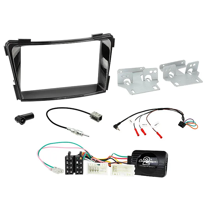 CTKHY17 Hyundai i40 2011 - 2019 Piano Black Double Din Car Stereo Fascia Fitting Kit