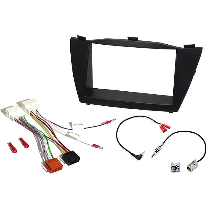 InCarTec FK-835-RES Hyundai ix35 Complete Double Din Fitting Kit (RESISTIVE PROGRAMMABLE)