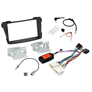 InCarTec FK-901/11 Hyundai i40 2011-2016 Double Din Car Stereo Fitting Kit Matt Black