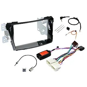 InCarTec FK-901/11G Hyundai i40 2011-2016 Double Din Car Stereo Fitting Kit Gloss Black
