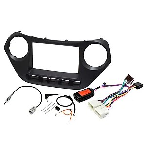 InCarTec FK-969-SWC Hyundai I10 (2013 - 2019) Double Din Car Stereo Fitting Kit (BASIC STEREO ONLY)
