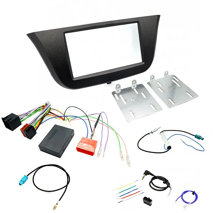 Iveco Daily 2014> 6th Gen Double Din Fascia / Steering / Antenna FM / DAB Retention Kit