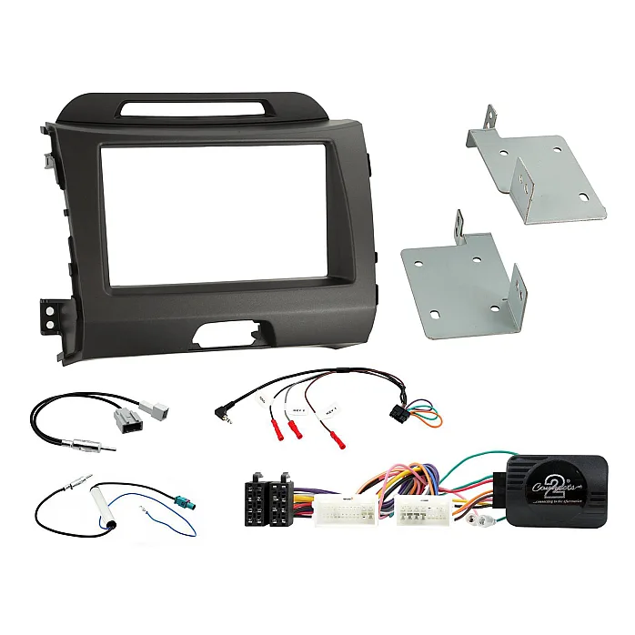 Connects2 CTKKI02 - Kia Sportage 2010-2015 Car Stereo Fitting Kit Black