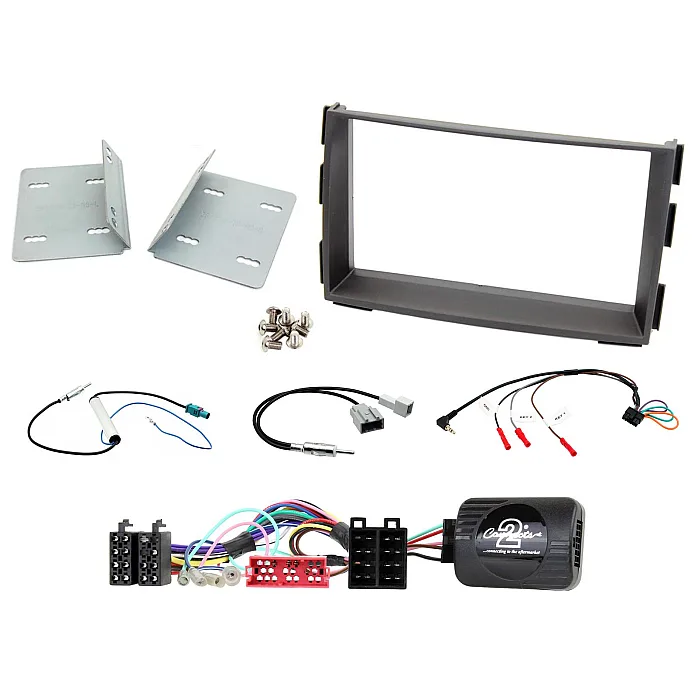CTKKI16 Kia Venga 2010 - 2019 Double Din Car CD Stereo Fascia Fitting Kit