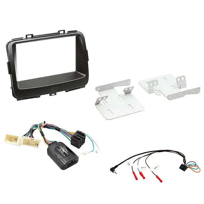 CTKKI22 Kia Carens 2013-2019 Car Stereo Double Din Fascia Fitting Kit