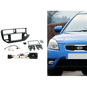 CTKKI24 Kia Rio 2011-2017 Non Amplified Double Din Car Stereo Fascia Fitting Kit