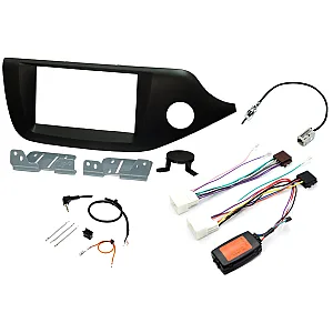 InCarTec FK-973-NAV Kia Cee'd With Navigation Complete Double Din Stereo Upgrade Fitting Kit